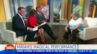 Miriam Margolyes’ magical performance  Karl Stefanovic [upl. by Jewel205]