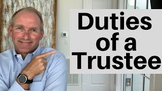 Five Duties Of A Trust’s Trustee [upl. by Down]