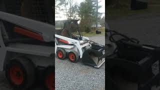 For Sale Bobcat 453 cold start and operation [upl. by Ainelec]