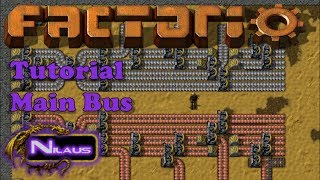 Factorio Tutorial  4 Main Bus [upl. by Mitchiner]