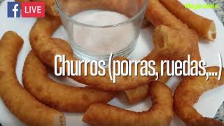 Churros tipo porras [upl. by Drawd398]