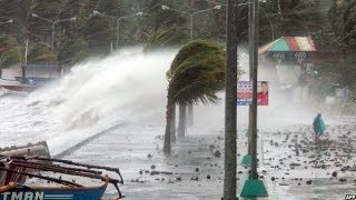 TYPHOON HAIYAN BATTERS THE PHILIPPINES  BBC NEWS [upl. by Georgianna]