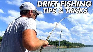 Tips and Tricks for Catching More Catfish While Drift Fishing [upl. by O'Donnell]