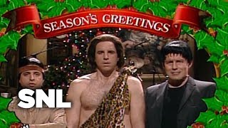 Seasons Greeting from Tarzan Tonto and Frankenstein II  SNL [upl. by Otrepur]