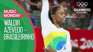 Gymnast Daiane dos Santos Wows to Brasileirinho at the Beijing 2008 Olympics  Music Mondays [upl. by Ennis]