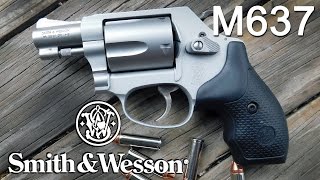 Smith amp Wesson M637 Airweight Revolver in 38 SPL P Review [upl. by Arissa]