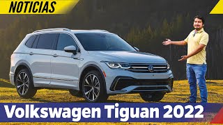 Volkswagen Tiguan Allspace 2022🚙  Más afilado y tecnológico 🔥  Car Motor [upl. by Ilahsiav]