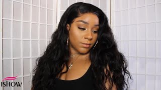 Ishow beauty loose wave hair bundles with frontal install [upl. by Ylaek197]