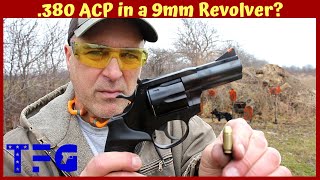 Will 380 ACP Work in a 9mm Revolver  TheFirearmGuy [upl. by Ennazzus]