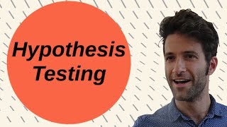 Hypothesis testing ALL YOU NEED TO KNOW [upl. by Walcott]