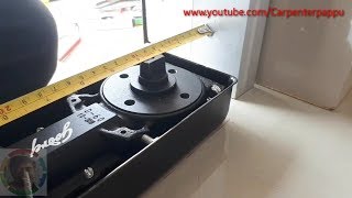 How to assemble godrej Floor spring Floor spring installation [upl. by Anirtak]