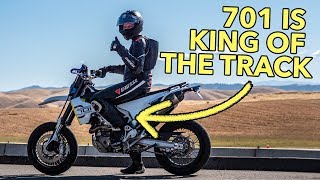 Husqvarna 701 Supermoto  Track day [upl. by Roter657]