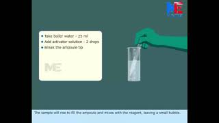 Boiler Water Testing  Hydrazine Test [upl. by Elehcor]