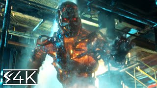 Terminator 4K T800 Final Fight  Terminator Salvation [upl. by Nnayrb97]