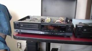 Sony CD Player CDP350 from 1987 [upl. by Dorothi662]