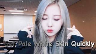 Get Pale White Skin Quickly subliminal [upl. by Ainos]