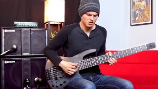 6 STRING BASS SOLO  Nathan Navarro  Rogue [upl. by Namurt123]