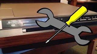 How to fix a Hitachi CED Videodisc Player from 1980s [upl. by Balbur]