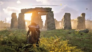 Assassins Creed Valhalla Stonehenge Standing Stones Puzzle [upl. by Eenwahs240]