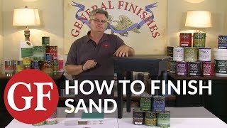 How to Finish Sand [upl. by Olimreh532]