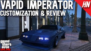 Vapid Imperator Clean Customization amp Review  GTA Online [upl. by Kristof]