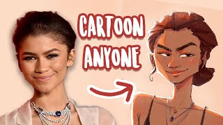 BEGINNERS GUIDE TO CARTOONING PEOPLE [upl. by Naivad244]