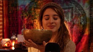 ASMR ☯ Meditación  Limpia tu mente y cuerpo  terapia con sonidos [upl. by Eyar]