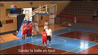 Travail jeu intérieur basketball [upl. by Nassi]