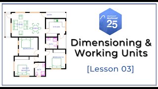 ArchiCAD 25 Basics  Storey Settings Working and Dimensioning Units Lesson 03 [upl. by Grosz140]