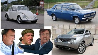 Hammond Clarkson and May Most Hated Cars Compilation [upl. by Jereme]