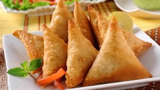 Indian Inspired Lamb Samosa Recipe  Als Kitchen [upl. by Odnala]