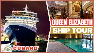 Cunards Queen Elizabeth FULL Ship Tour [upl. by Nathaniel]