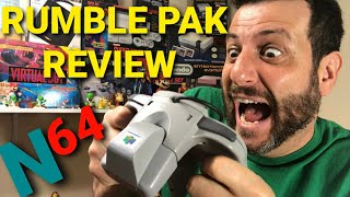 N64 Rumble Pak Review amp Retrospective [upl. by Nolyarg]