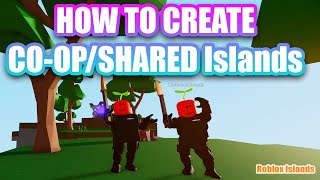 How to Create Co Op Shared Plot Roblox Islands [upl. by Fagaly]