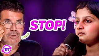 Simon Cowell STOPS 10 YearOld Indian Girl MidPerformance What She Does Next Will Blow Your Mind [upl. by Kaitlynn]