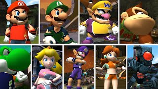 Super Mario Strikers  All Characters [upl. by Patrick]