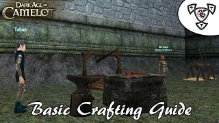 DAoC Guide  Crafting Overview [upl. by Ajat334]