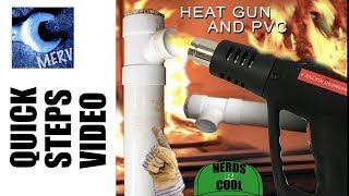 PVC vs HEATGUN –Take Apart Pipes the Easy Way [upl. by Nwahsem]