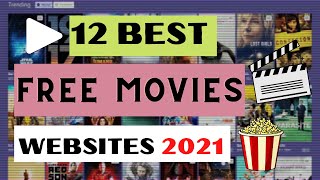 12 Best Free Full Movie amp TV Show Streaming WebSites in 2021 NEW [upl. by Llered]