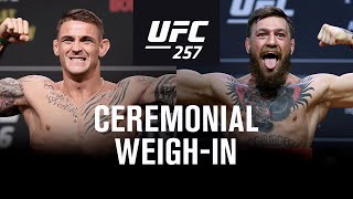 UFC 257 Weighin [upl. by Billy]