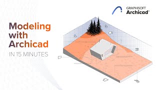 Modeling with ARCHICAD in 15 minutes [upl. by Arrej]