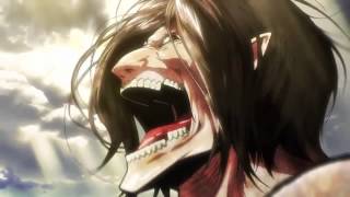 Attack on Titans Eren english roar vs japan roar [upl. by Mercado]