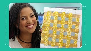 Fabric Weaving Tutorial by Crafty Gemini [upl. by Brandie]