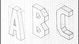 Isometric Letter HowTo [upl. by Odilia]