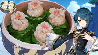 Genshin Impact Recipe Xingqius special dish quotAllDelicacy Parcelsquot  原神 行秋のオリジナル料理「江湖百味」再現 [upl. by Woodsum927]