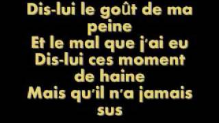 Dis lui  Roch Voisine lyrics [upl. by Aret586]