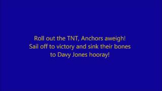 Anchors Aweigh Lyrics [upl. by Lurie861]