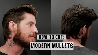 How to cut a Mullet  Mullet Haircut Tutorial [upl. by Hsekin736]