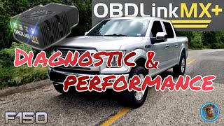 OBDLinkMX diagnostic and performance on Ford f150 [upl. by Stutsman]