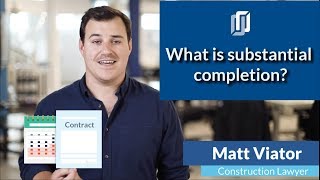 What is quotsubstantial completionquot in construction and how to define it [upl. by Godewyn]